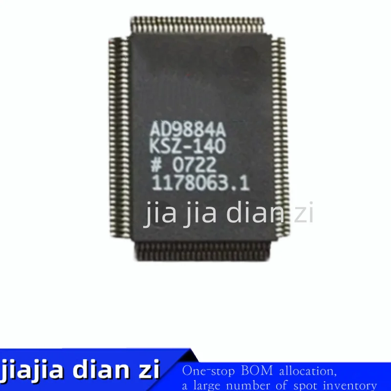 1pcs/lot AD9884AKSZ-140 AD9884AKSZ IC DRVR ANALOG INTERFACE 128MQFP ic chips in stock