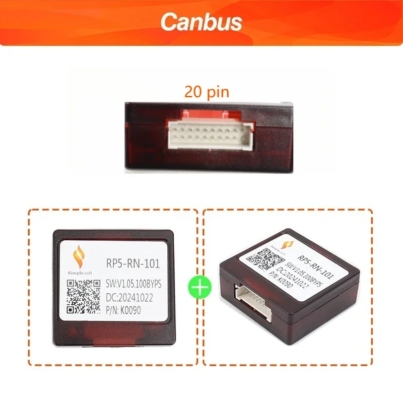 Car Radio CANBus Box Adapter 2DIN Fascia  For Renaut  Duster/ Trafic /wingo/OPEL VIVARO/Captur/Logan /Dacia Sandero