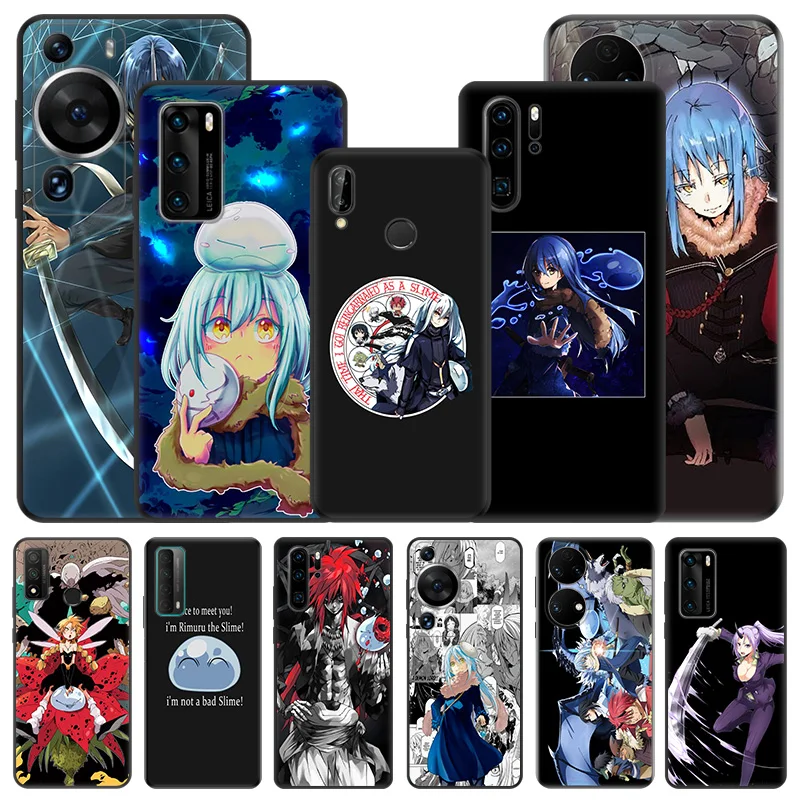 Phone Case For Moto G200 One Fusion G30 G31 Huawei P20 P30 P40 P-Smart That Time I Got Reincarnated as a Slime Matte Soft Cover