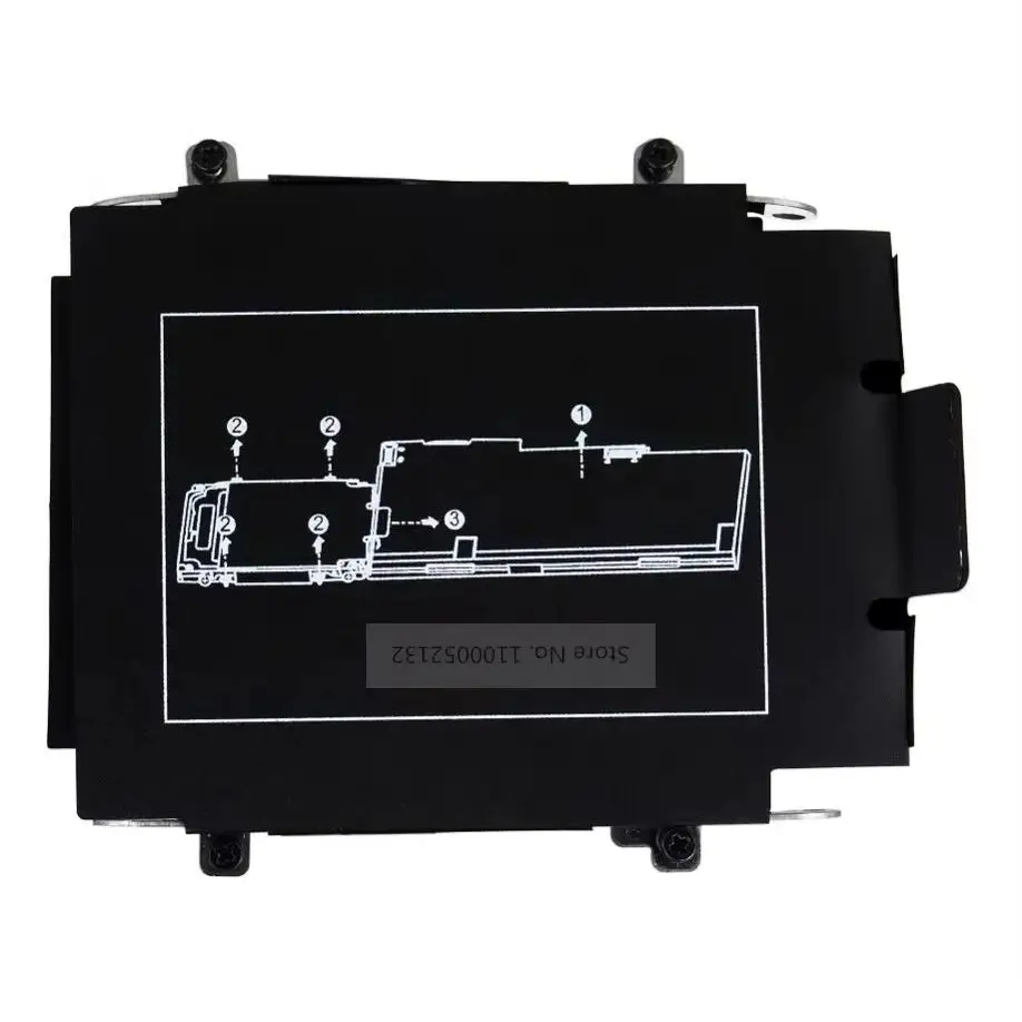

2.5 Inch SATA HDD SSD Primary Hard Drive Tray Caddy Frame Bracket kit for HP EliteBook 840 850 740 750 745 755 G1 G2