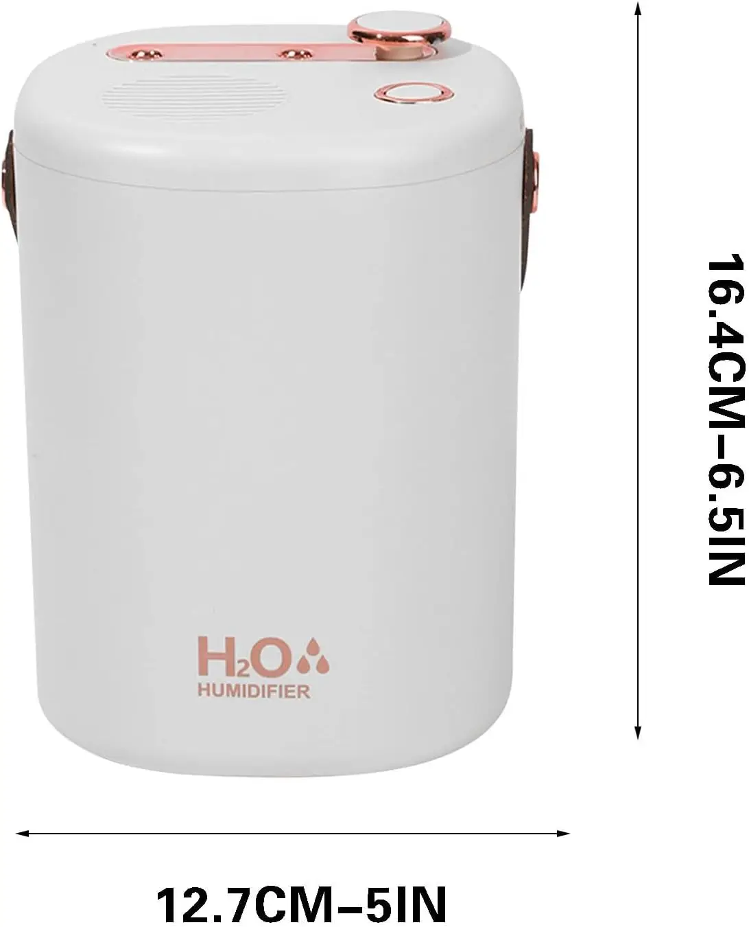 Мини-увлажнитель, новый домашний увлажнитель, увлажнитель с 2 распылями большой емкости, емкость резервуара для воды, 2000 мл, увлажнители для спальни