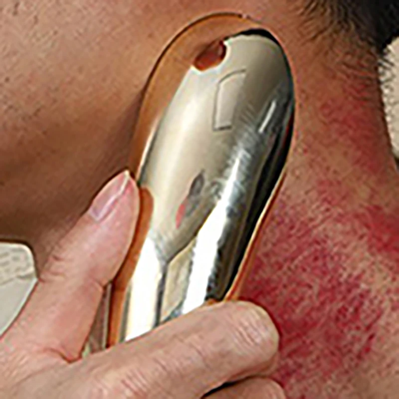 

Pure Copper Guasha Plate Back Shoulder Neck Body Guasha Massage Tool Whole Body Universal Foot Massage Brass Scraping Knife