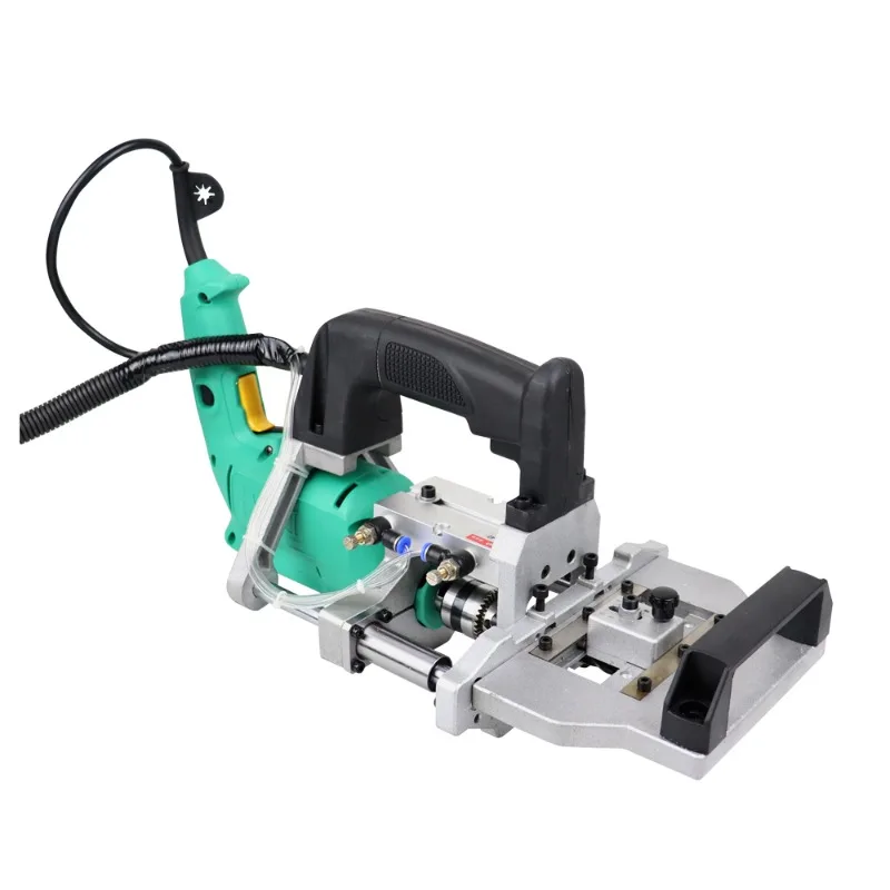 Wood Boring Machine Woodworking Drill 220V Handheld Bolt Pneumatic Horizontal Side Hole Drilling Boring Machine Driller