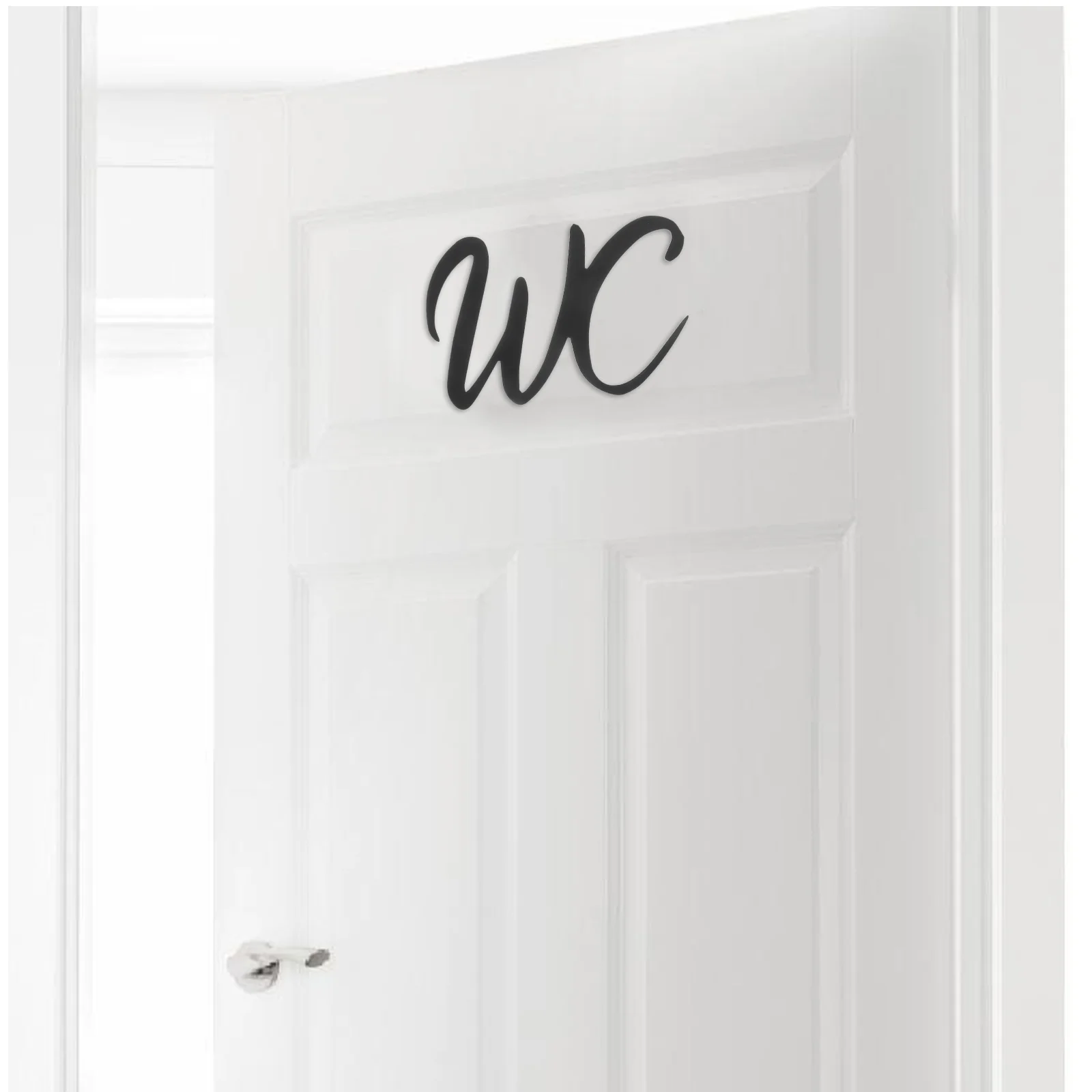 

Modern Bathroom Sign for Men Women Toilet Door Label Self-Adhesive Water Closet Sign Home Office Restroom Decor Clear Visibility