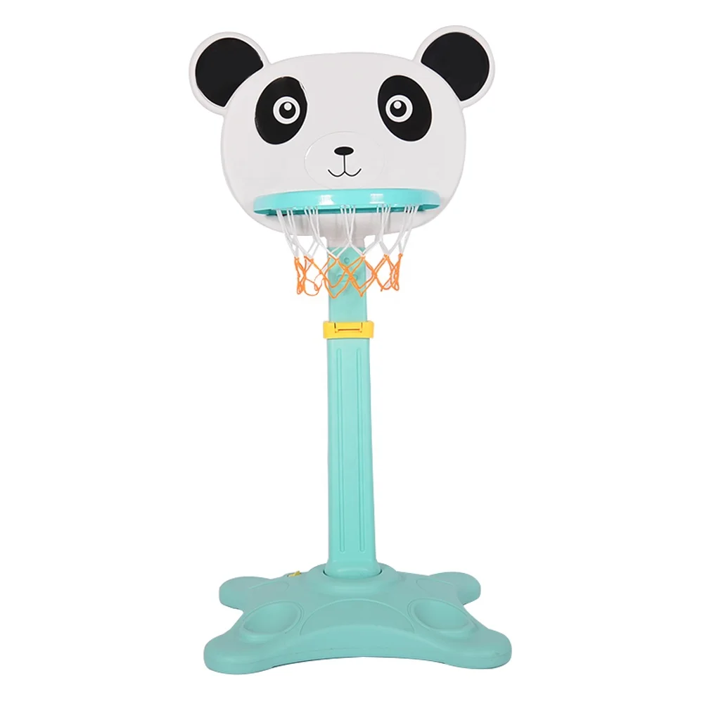 Children Plastic Toys Indoor Mini Adjustable Basketball Hoop Rack Baby Basketball Hoop Toys