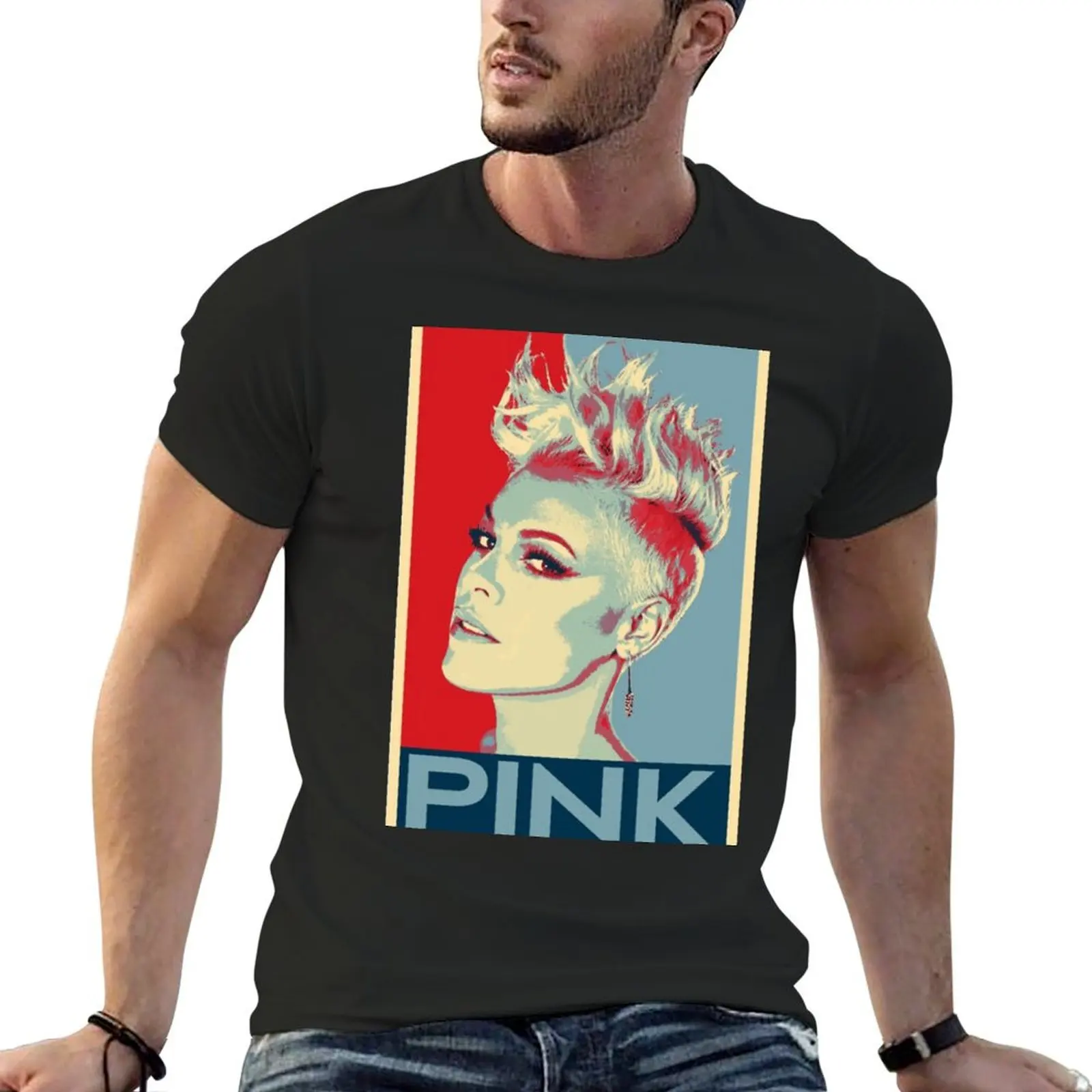 

Best Seller Pink Beautiful Trauma Merchandise T-Shirt vintage graphic tee blue archive street wear korean fashion men clothings