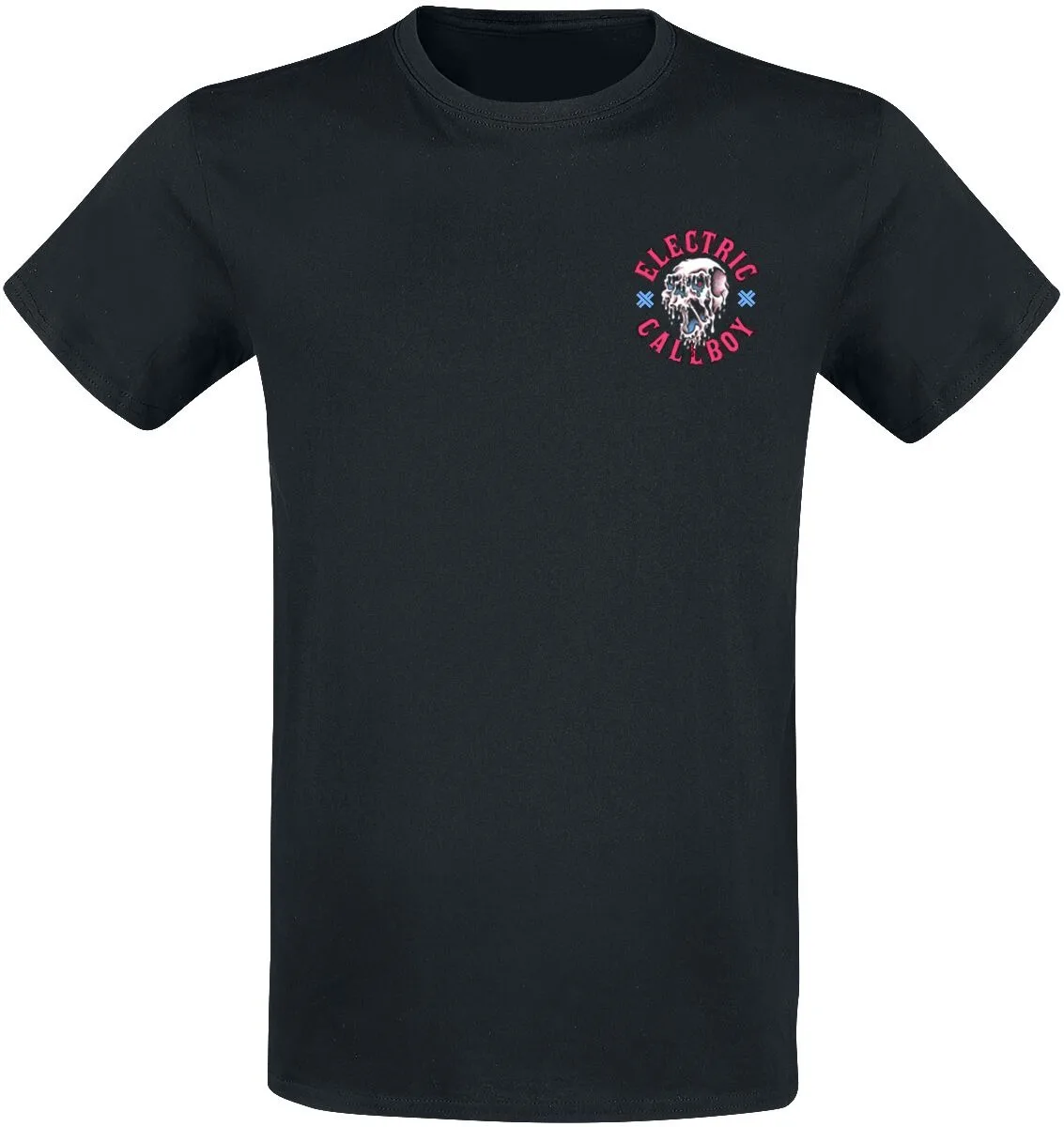 Electric Callboy Drinking Party Skull Print T-shirt Men Women Electronic Core Band Unisex Short Sleeve Tee