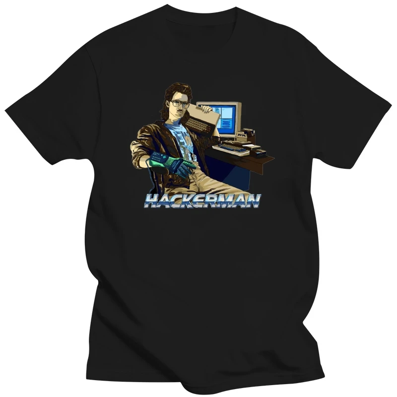 Hacker Man Kung Fury 80s Retro Graphic Design Hack Through Time Gift for Men Women Unisex TShirt Sweatshirt Hoodie