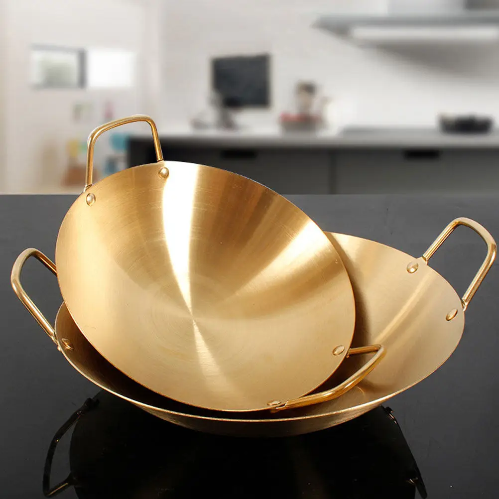 

Роскошная кастрюля с двумя ручками из пищевой нержавеющей стали для быстрого нагрева, идеально подходит для семейных встреч, приготовления морепродуктов и рамена.