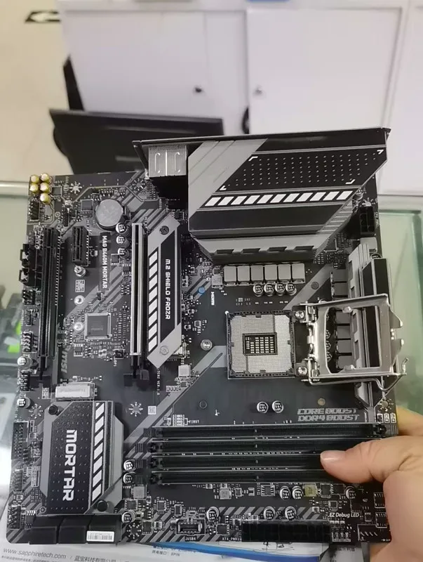 For MSI MAG B460M MORTAR WIFI Motherboard LGA 1200 DDR4 Micro ATX B460 Mainboard 100% Tested OK Fully Work