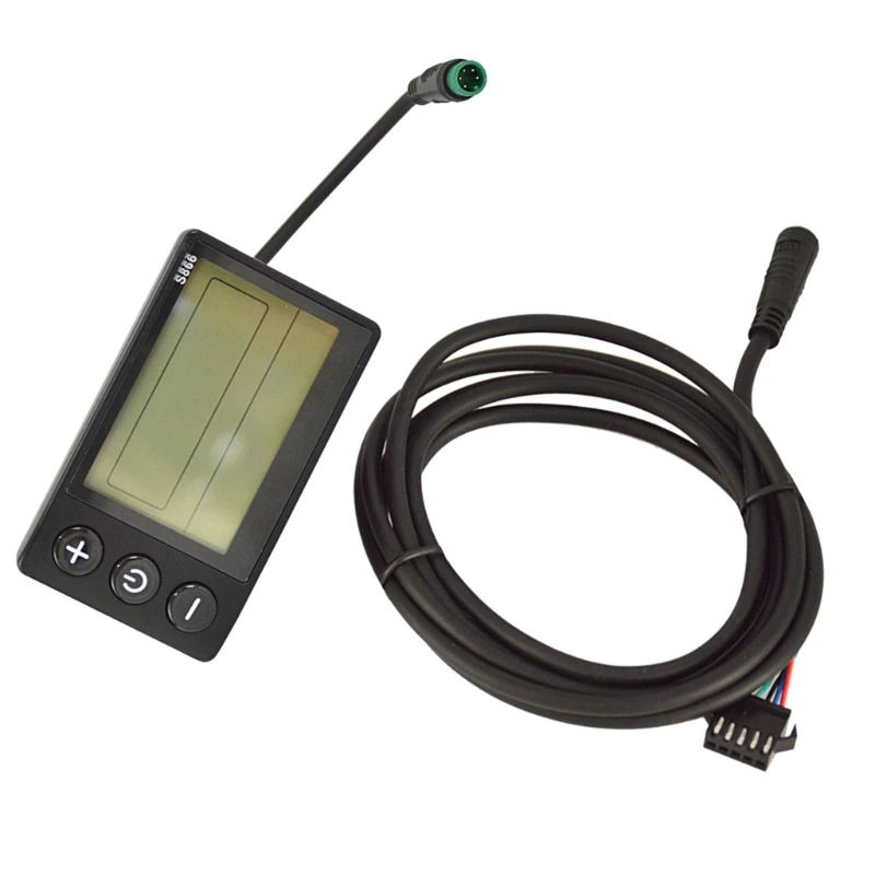 Electric Bike Display Universal 24V 36V 48V Waterproof LCD Display Control Panel DropShipping