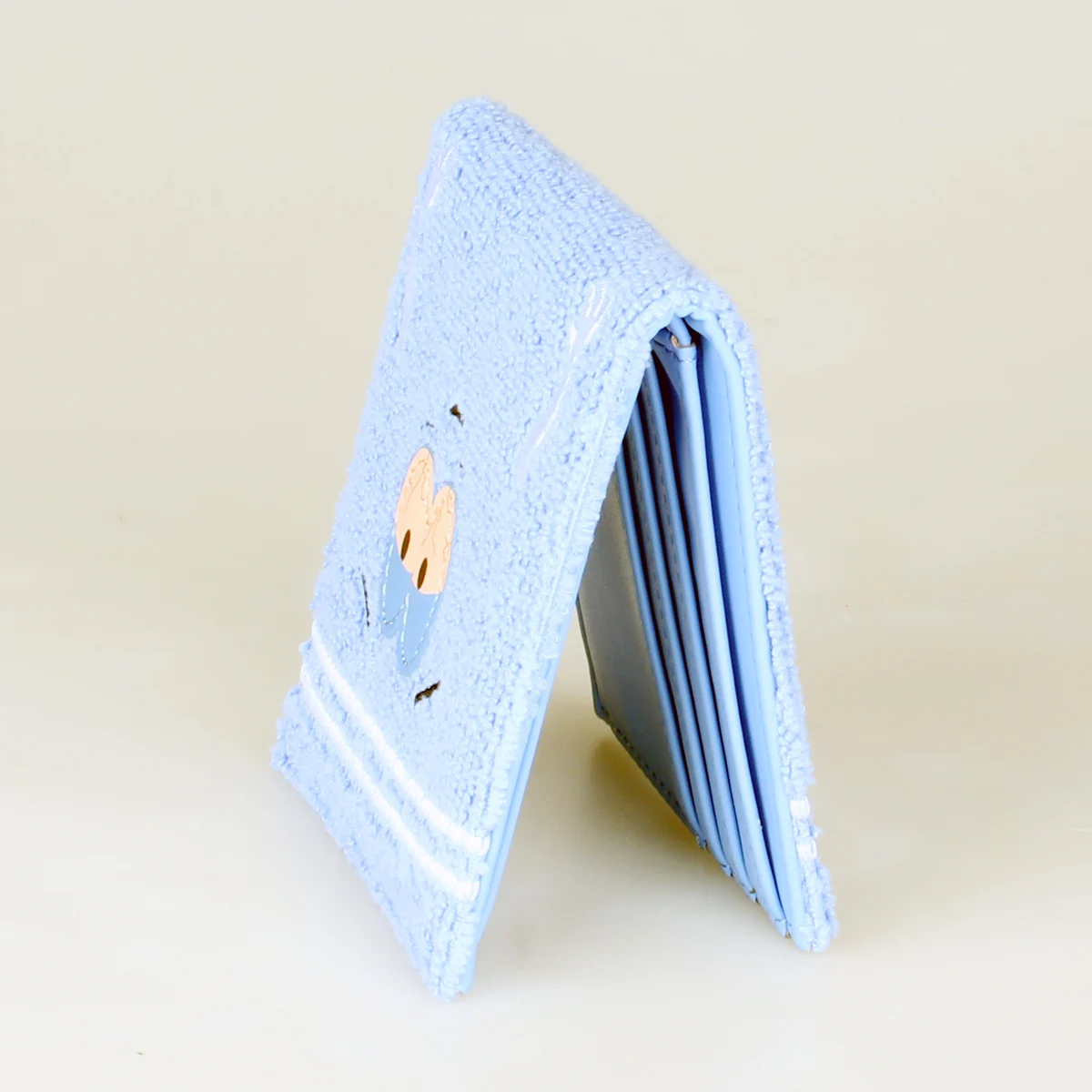 

High-Quality Towel Cloth Bi-Fold Wallet, Fashion Personalized Card Holder with ID Card Slot, Portable Casual Wallets for Women