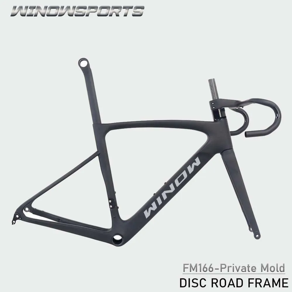 

lastest Product Racing Bike Full Hidden Cable Routing carbon road bike frameset cycling bicycle frame Private mold