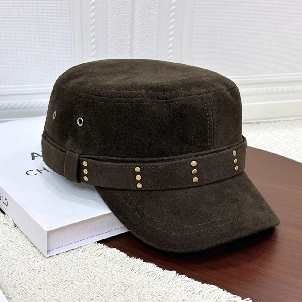 Baseball Cap Suede Women Men Hat Sun Protection Windproof Accessory For Autumn Winter Golf Climbing Fishing Outdoor Sports
