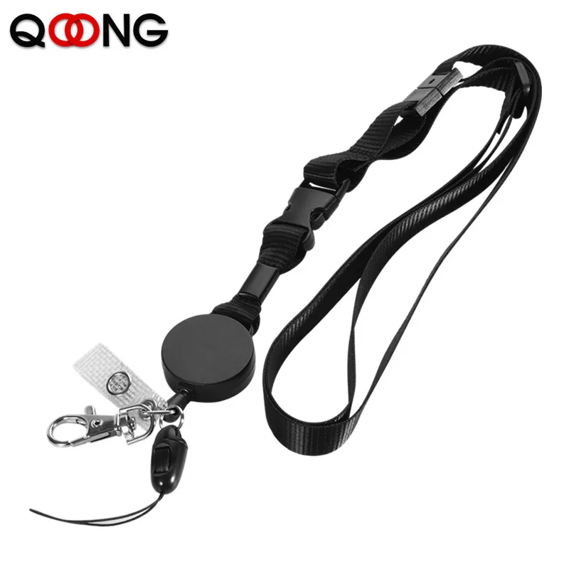 3 in 1 Mobile Phone Lanyard Key Ring Multi-function Neckband Keychain Anti-lost Badges ID Cell Phone Rope Neck Straps Key Chain