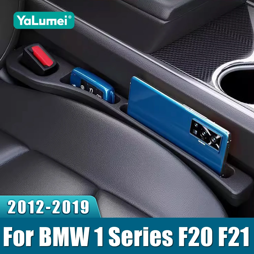 Para bmw série 1 f20 f21 116 118 120 125 135 2012 2013 2014 2015 2016 2017 2018 2019 2 pçs tiras de armazenamento à prova de vazamento do assento de carro