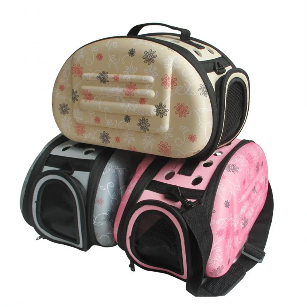 

Portable Cats Handbag Foldable Travel Bag Puppy Carrying Mesh Shoulder Pet Bags Dog Carrier Bag Pet Supplies