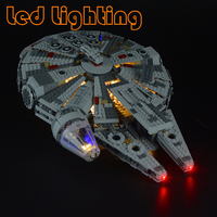 Lighting Set For LEGO 75105 Millennium Falcon Starings Wars Movie Not Include Building Blocks (Only Led Light Kit)