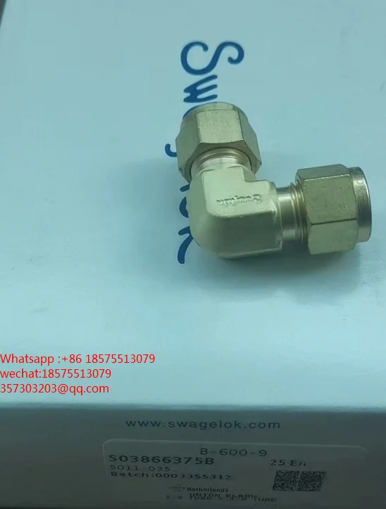 

Для SWAGELOK K2750C B-810-1-2 S03793383 B-600-9 S03866375B Brass Joint