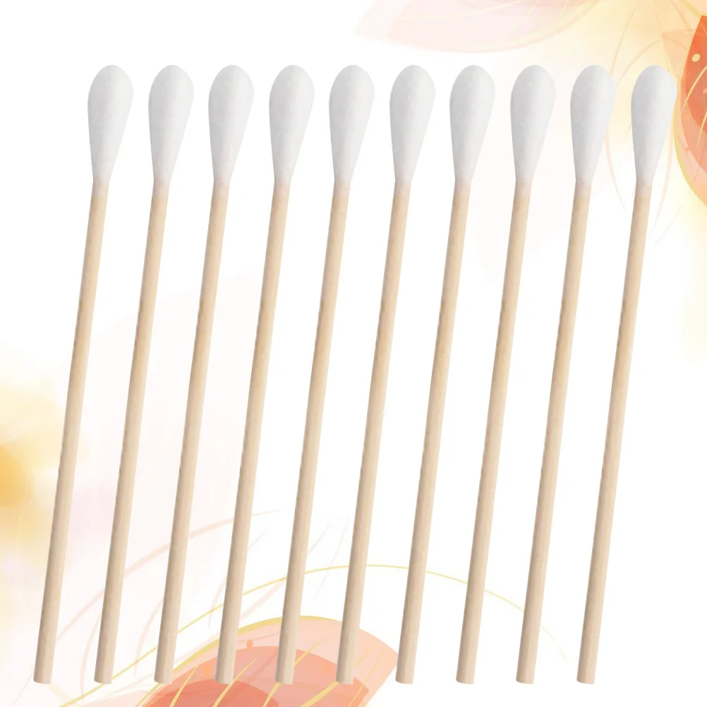 1000 Uds hisopos de algodón estériles palo de algodón desechable limpiador de heridas médicas uso seguro cara cuerpo limpieza de viaje absorbente de polvo