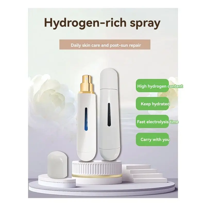 X16A 2025 رذاذ جديد محمول قابل لإعادة الشحن غني بالهيدروجين 20 مل مستويين قابلين للتعديل تأثير تجميل مضاد للشيخوخة #3