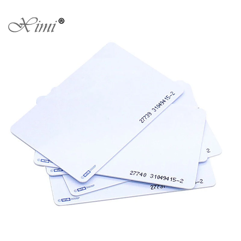 26/37bit 125khz H-ID card Prox Clamshell 1326  Card RFID Rewritable Proximity Thick Writable Rewrite Access control rfid Card