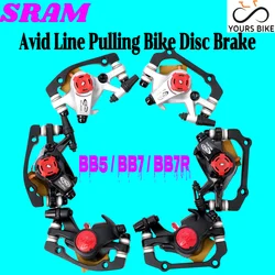 sram Line Pulling Bike Disc Brake Sets AVID BB7 BB7R BB5 Aluminum Alloy Mechanical MTB Mountain Bicycle Brake Caliper Front Rear