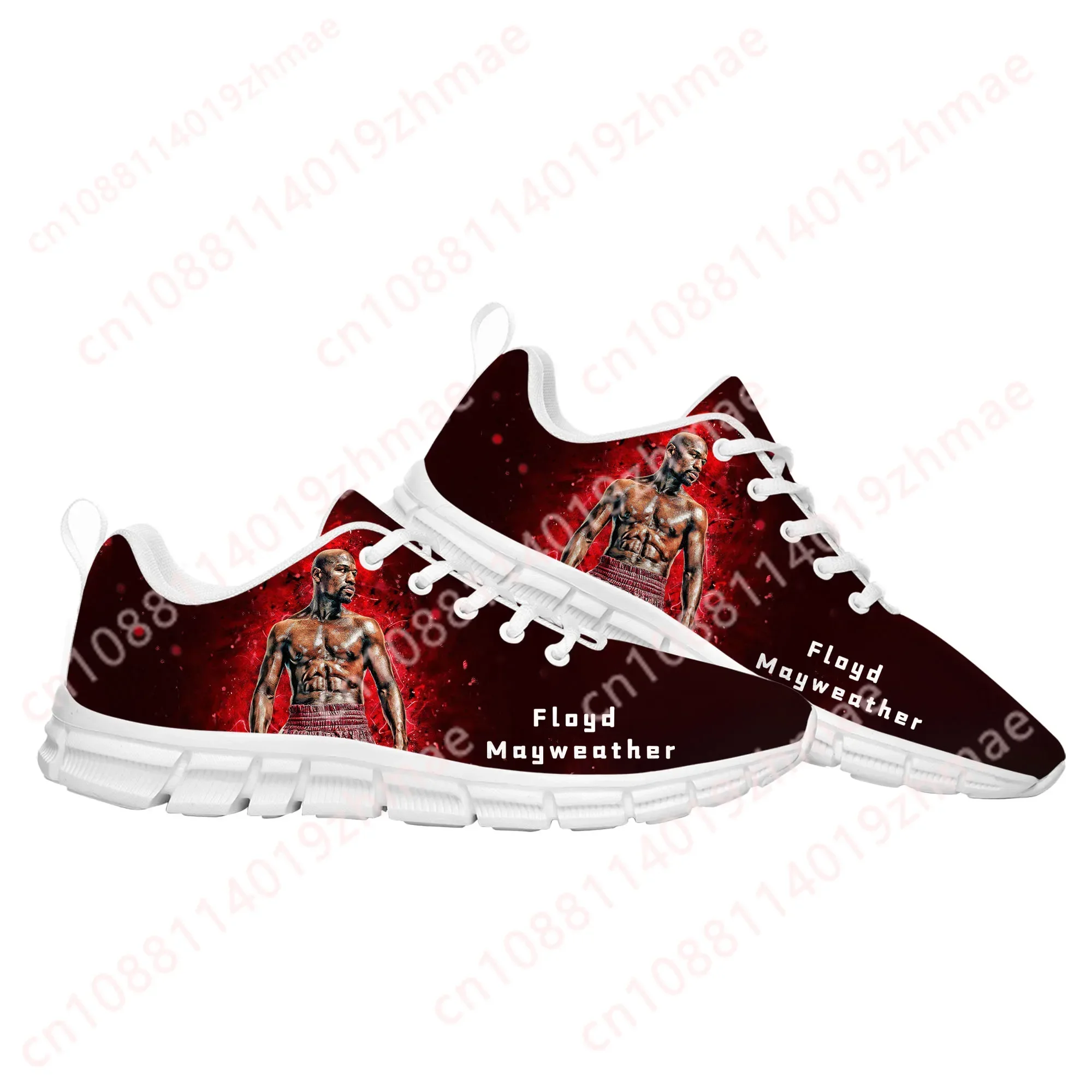 

Спортивная обувь для мужчин, женщин и подростков Floyd Mayweather Undefeated Boxing Champ, дышащие кроссовки, кроссовки для родителей, обувь на заказ