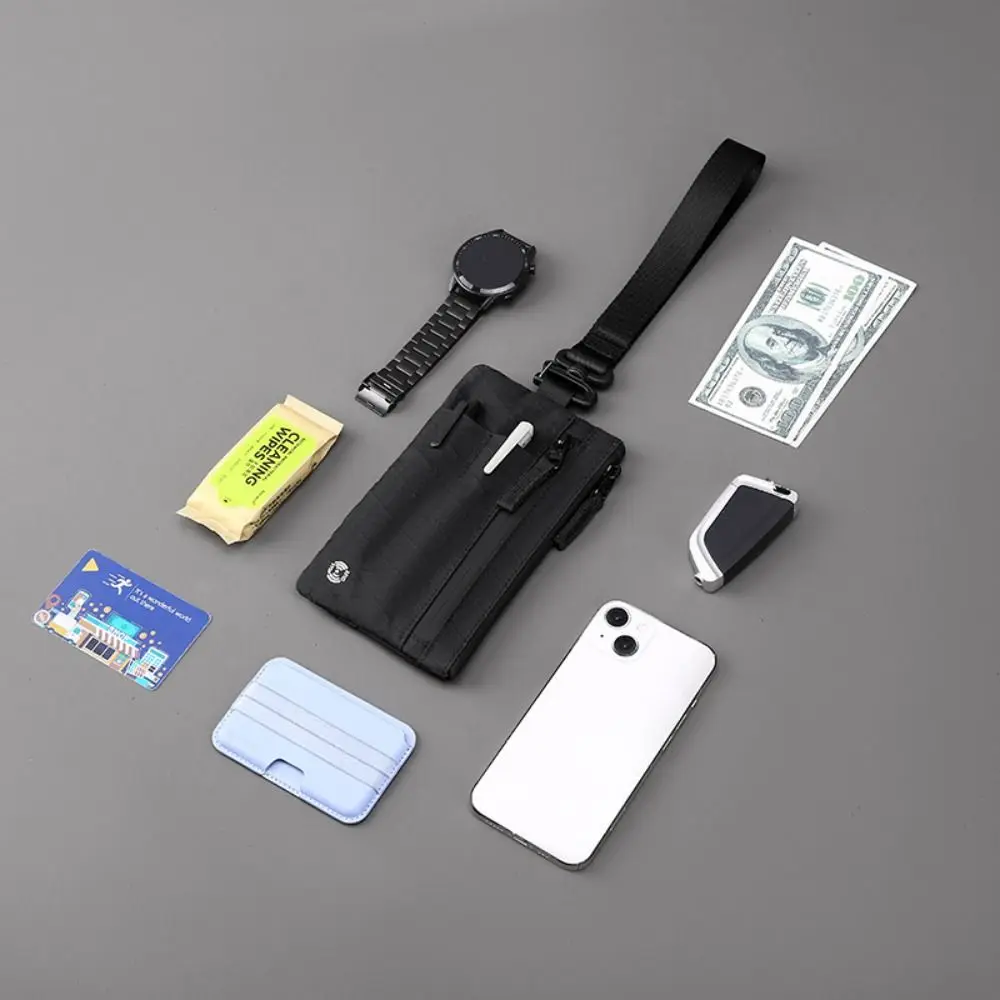 مكافحة سرقة RFID حجب الرمز البريدي مخلب مع معصمه سليم مع سحاب الرجال محافظ 3 فتحات خارجية محفظة نسائية للعملات المعدنية السفر