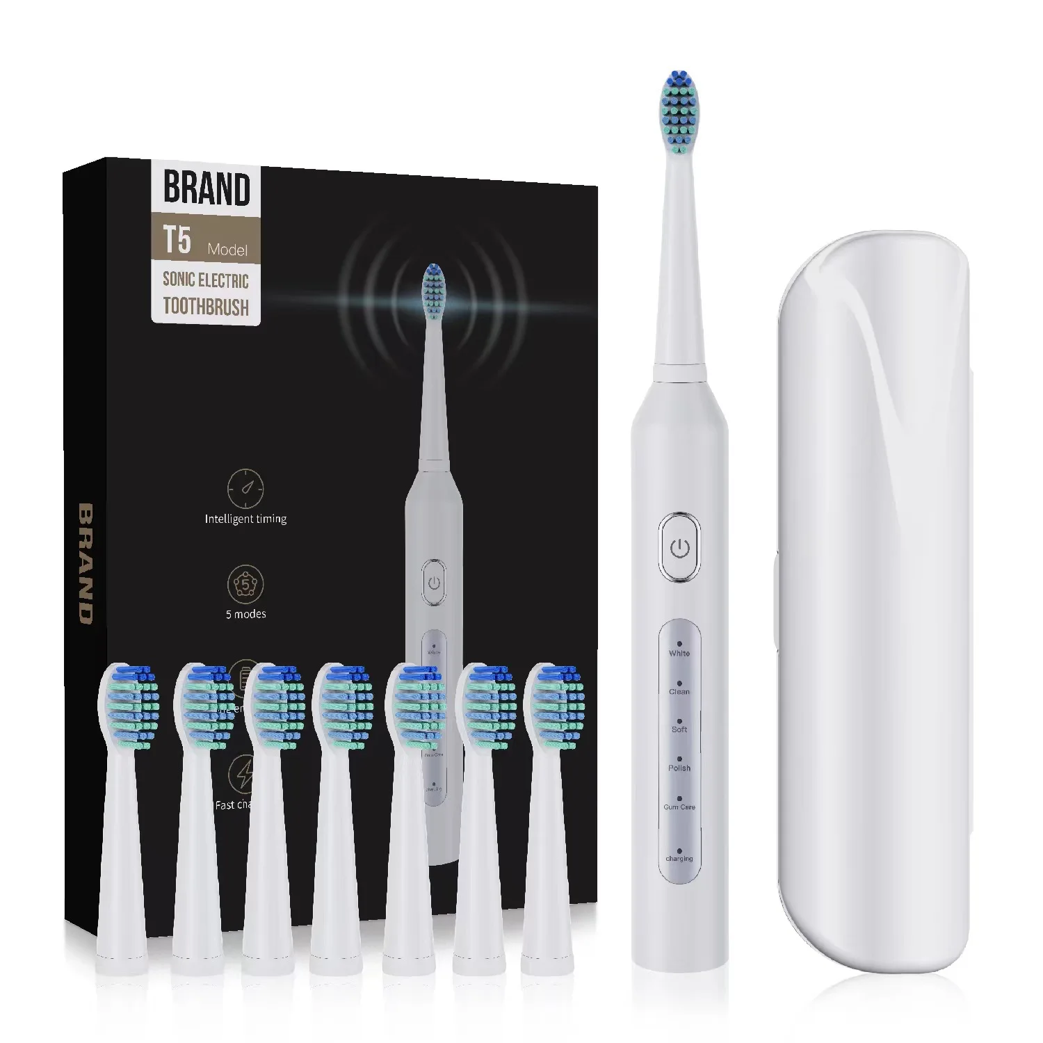 Sonic Electric Toothbrush Couple Toothbrush High Appearance Perfect Experience and Enjoyment