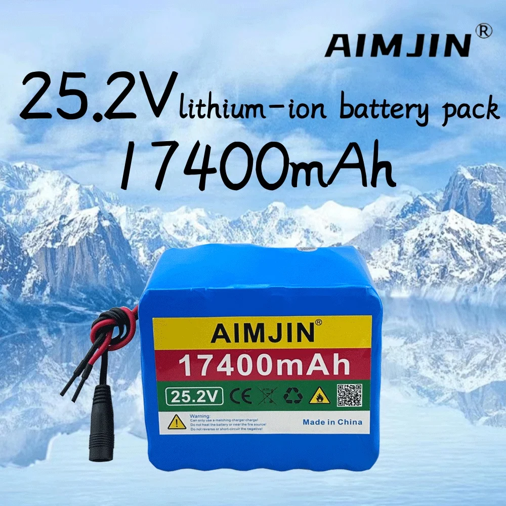 

17400mah 6S5P 25.2V 18650 lithium battery pack ,For battery Outdoor power supply, etc