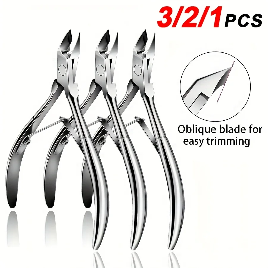 

Профессиональный набор из 1/2/3 предметов: маникюрные инструменты из нержавеющей стали (кусачки для ногтей, пушеры для кутикулы) с игольчатыми плоскогубцами и лезвиями