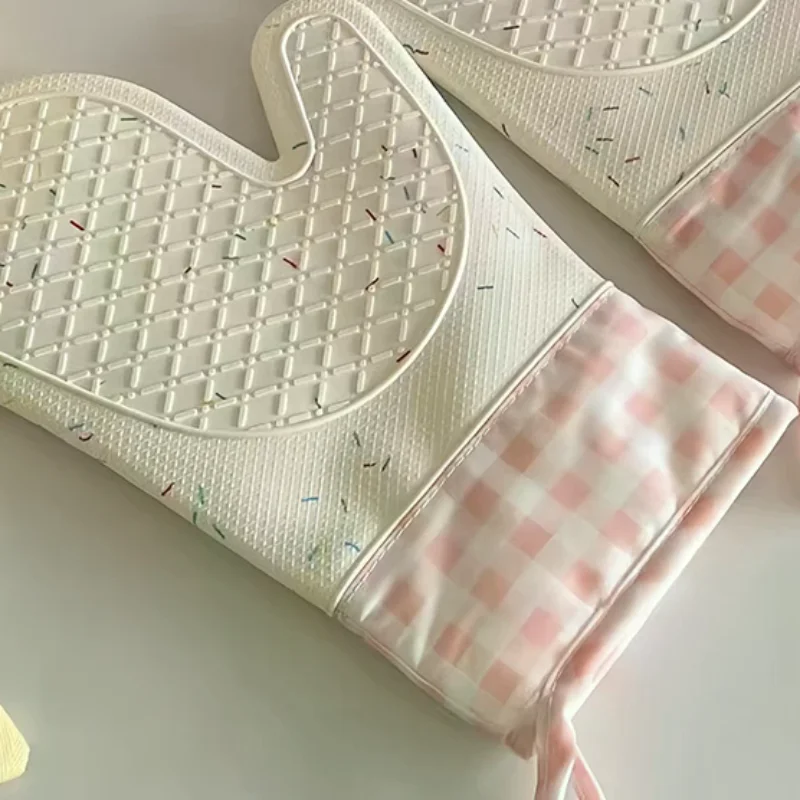 

Kit Tool New Cute SiLicone chen SinGLe Oven GLove Mitts InsuLation Heat Resistant Oven Microwave GLove BakinG s