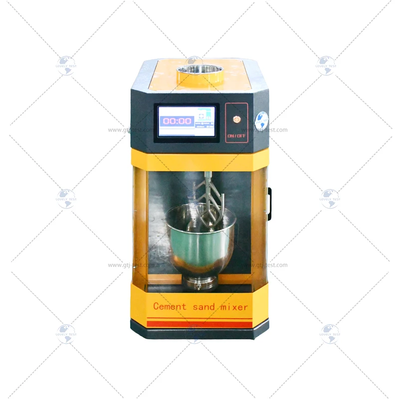 - 5L Automatic Touch Screen Cement Mortar Mixer