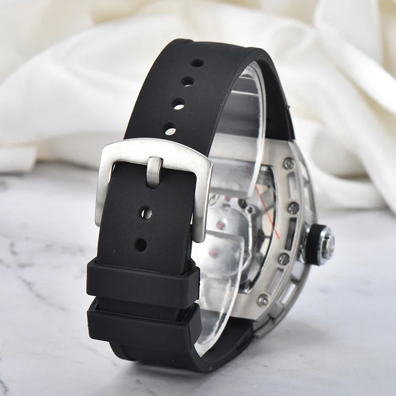 Luxury Quartz Wristwatch Men's Automatic Watch for Man Mechanical Men Gold Watches Hollow Space Casual Trend Luminous Waterproof