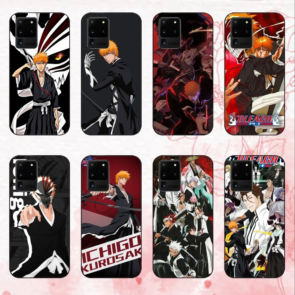 Capa de telefone Bilibili BLEACH para Samsung Galaxy, Ultra Shell, S24, 30, 21, 23 FE, Note 20, 10 Lite Plus