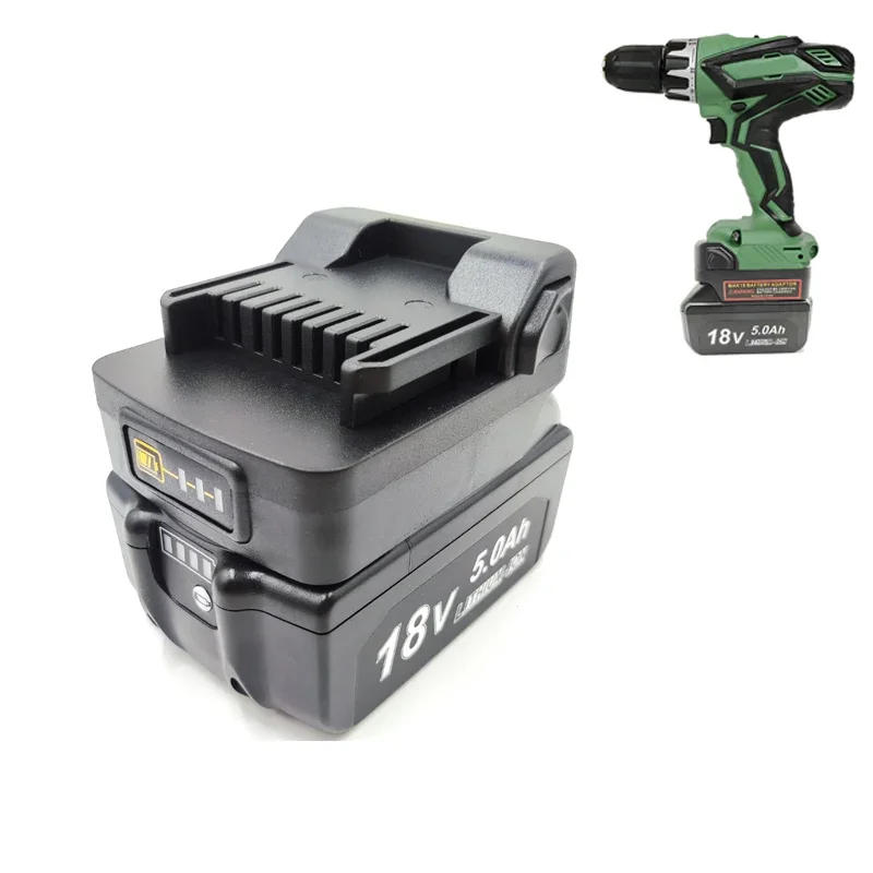 For Makita 18V BL1840 BL1850 Convert To for Hitachi / Hikoki 18V Li-ion Batttery Power Tool Use BSL1840 BSL1850 Battery Adapter