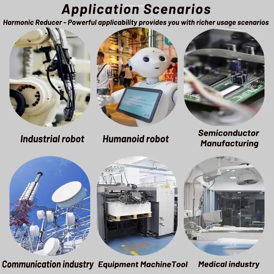 20 Arcsec Harmonische Reducer Harmonische Drive Robotarm Samenwerkende Robots Voor Humanoïde Robotmanipulator Fabrieksautomatisering