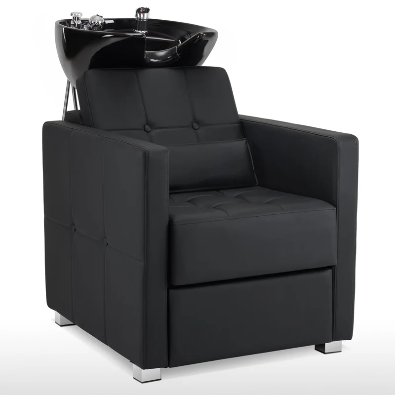 

Wide Seat Hair Styling PU Leather Shampoo Chair