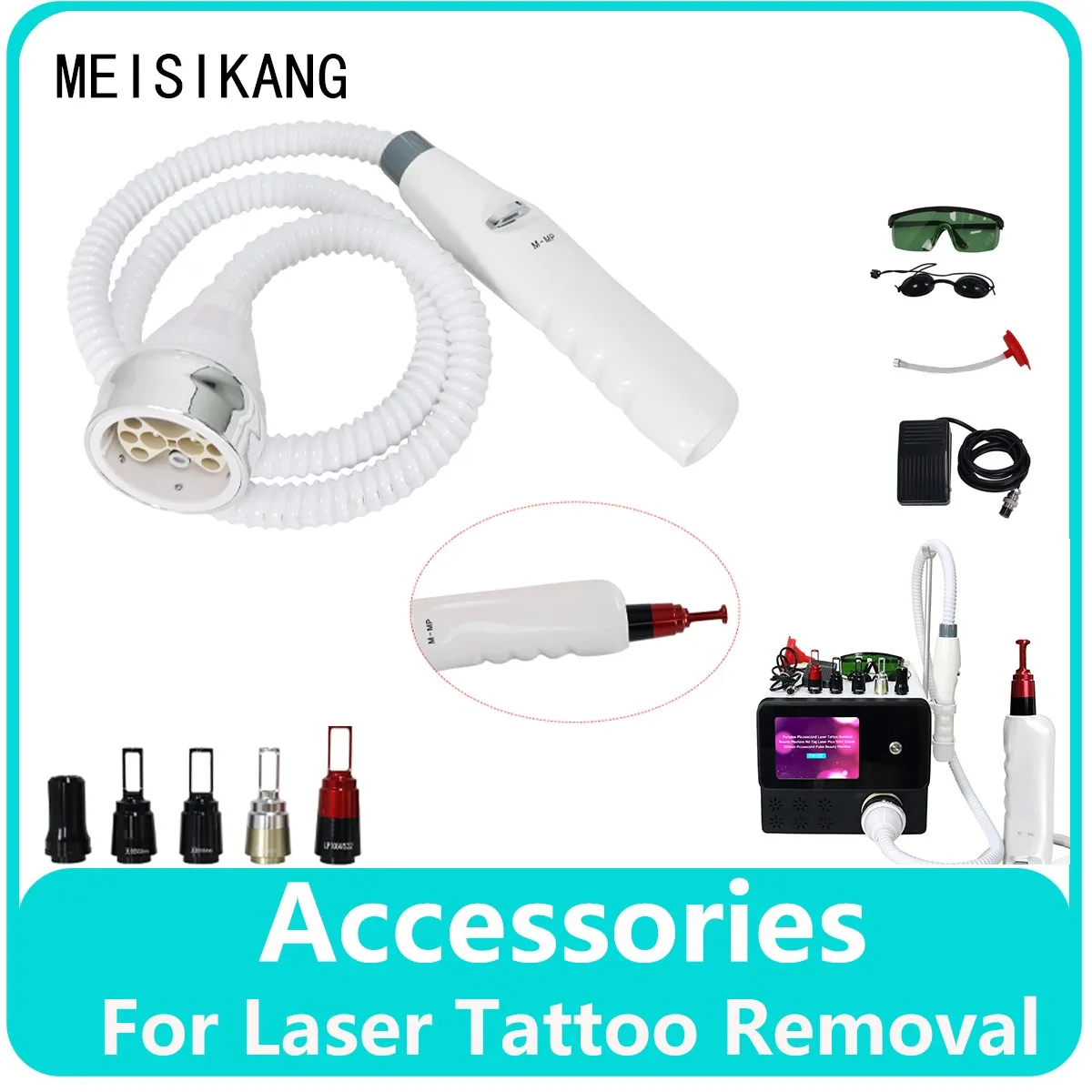 Accessories For Laser Tattoo Removal Portable Nd 1064/532/1320nm Picosecond Pulse Beauty Machine Tattoo Removal Beauty Machine