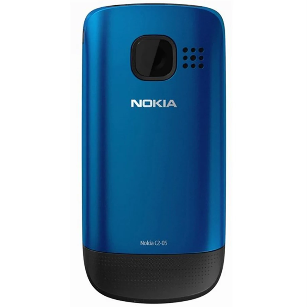Nokia C2-05 Slide Phone 3.5mm 0.3MP Bluetooth GSM 2-inch 1020mAh FM Radio Physical Keyboard Nokia Spare Used Phone Unlock