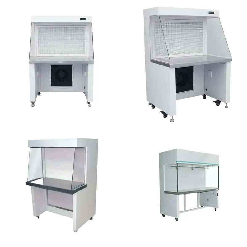 Laboratory Cleanroom UV Lamp Laminar Flow Workbench Horizontal Vertical Cabinet with  Filter