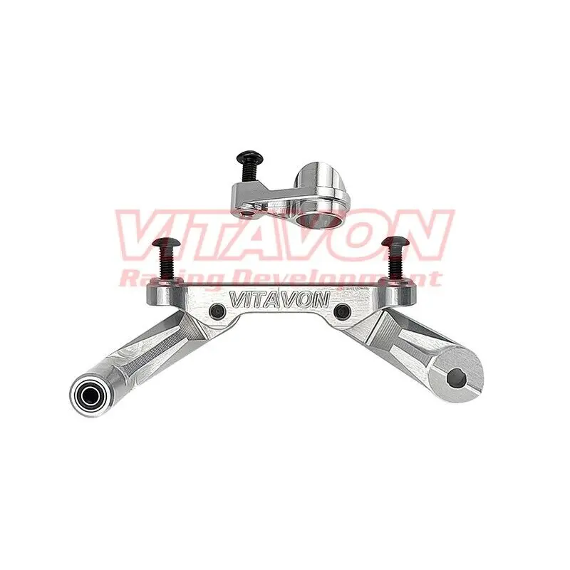 VITAVON CNC aluminium stuurbel crank voor Losi U4/Hammer Rey/Baja Rey 2.0 1:10