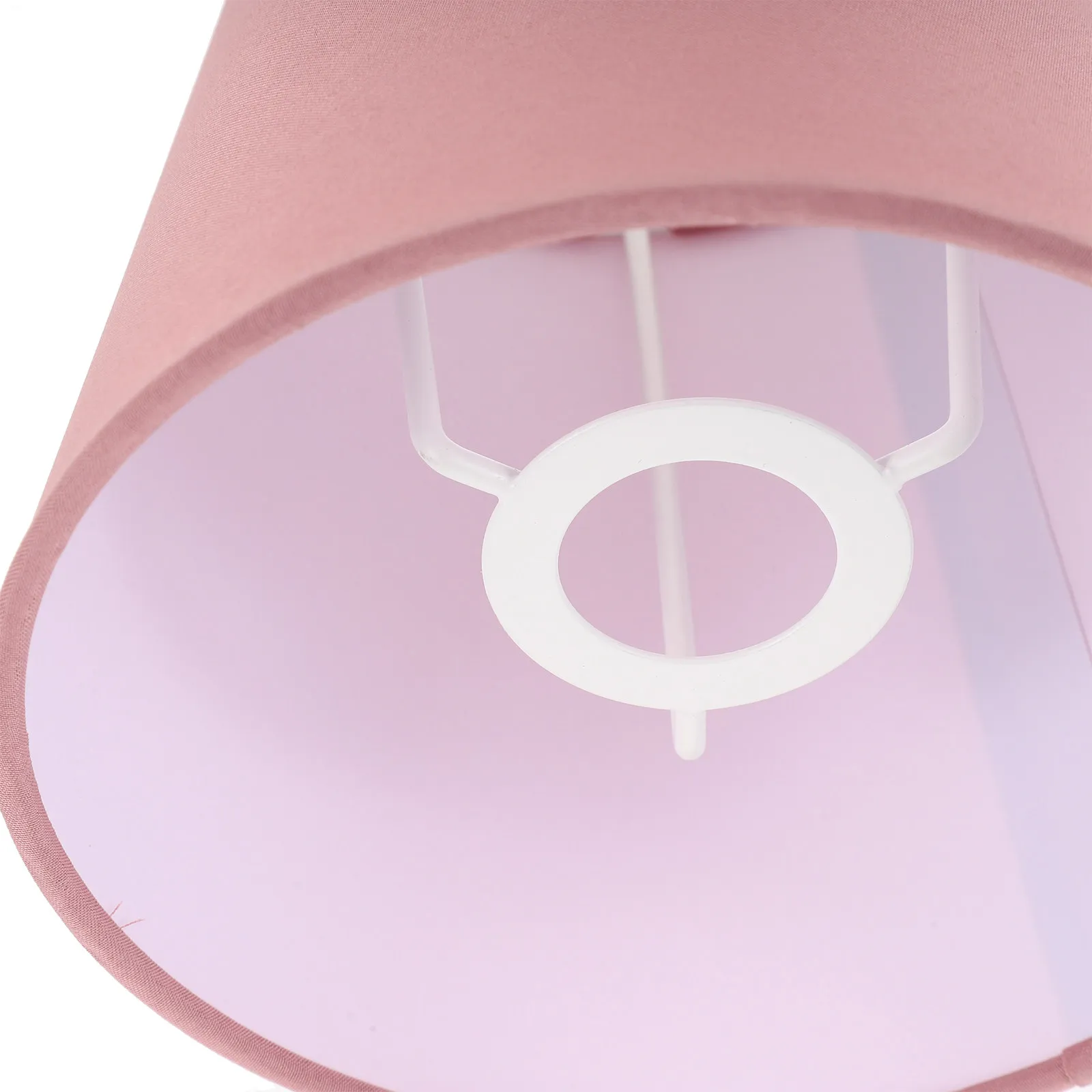 Small Fabric Drum Lampshade Decorative Light Cover for Bedside Table Floor Wall Pendant Lights 5.50x5.3 Inch Soft Lighting