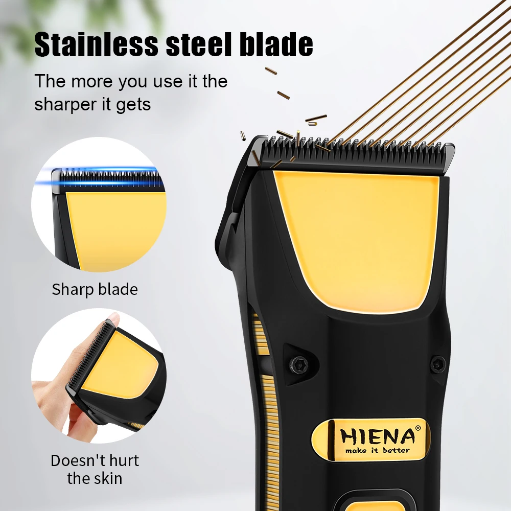 المهنية مقص الشعر الكهربائية أداة تهذيب اللحية الرجال المقص الكهربائي USB قابلة للشحن أداة التهيأ #3