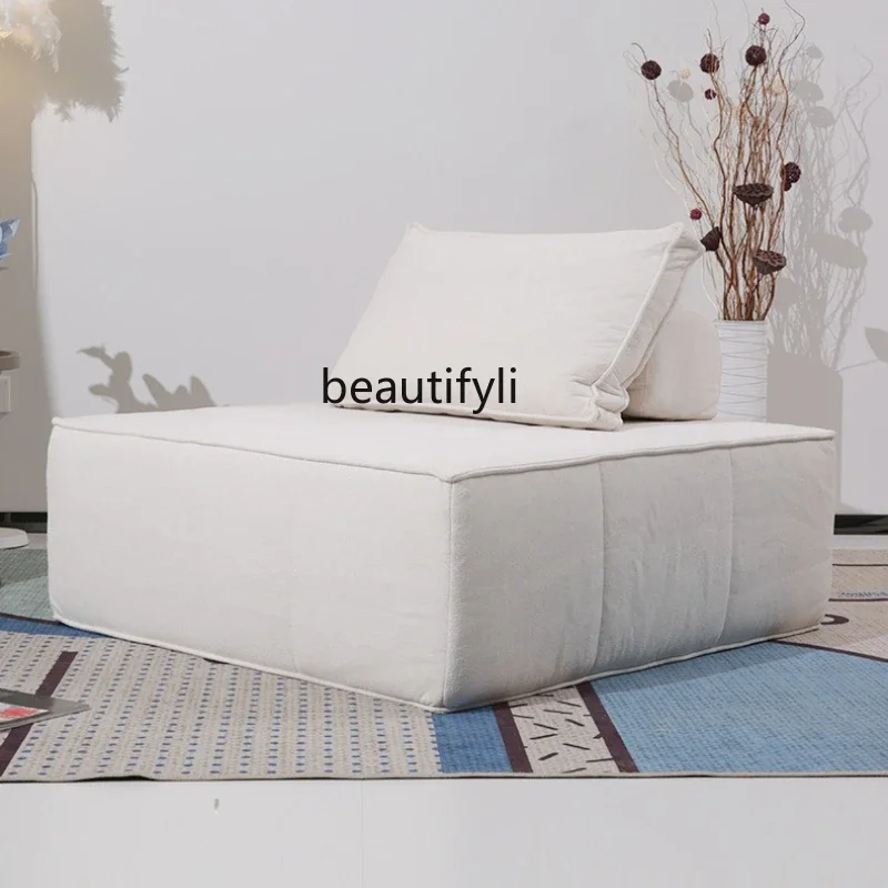 A139 Cube Modular Sofa Vacuum Roll Pack Integrated Shaped Sponge Frameless Leisure Compression Sofa