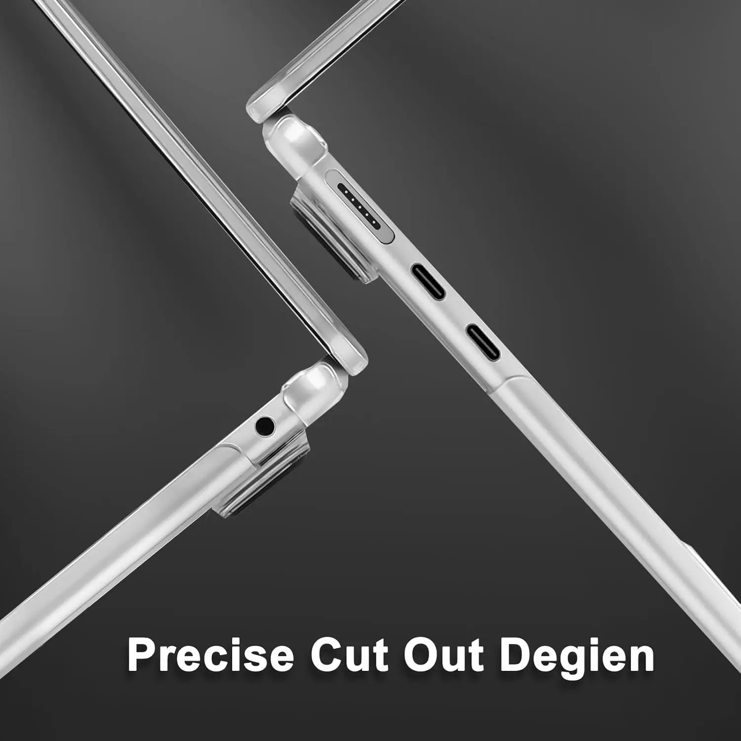 เคสแล็ปท็อปสำหรับ MacBook Pro Air ปี 2025 ขนาด 13 14 15 16 นิ้ว รุ่น M3 A3113 M2 A2681 M4 A3240 M1 A3112 A3185 A3401  แบบแข็ง