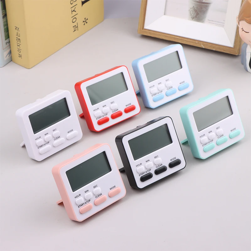 Multifunctional Digital Display Cooking Alarm Clock Kitchen Timer Sleep Stopwatch Clock House Timer Reminder Clock Alarm Clock