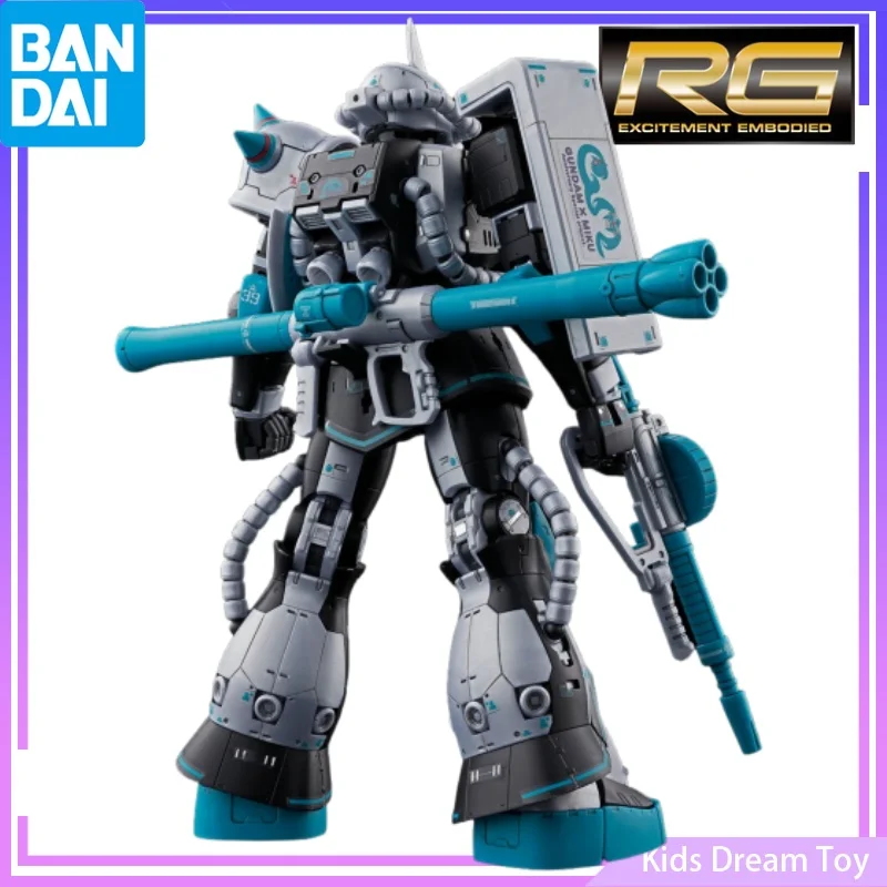 Zestaw Bandai w magazynie Oryginalny PB Limited RG MS-06S ZAKUⅡ[HATSUNE MIKU Ver.] Figurki akcji anime, zabawki, kolekcjonerskie modele, prezent