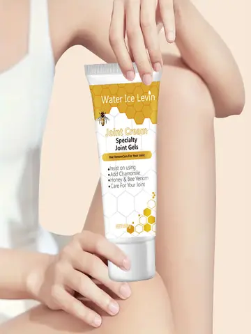 Bee Venom Joint Cream - Hypoallergenic and Soothing Moisturizing Lotion with a Light Fragrance for All Skin Types